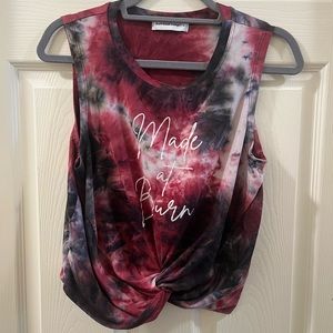 Burn boot camp “made at burn” tank